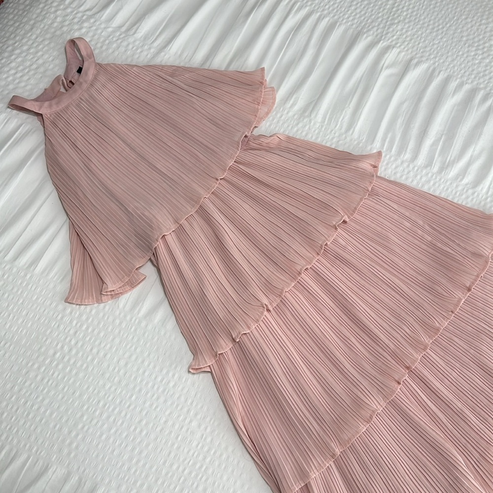 Pink Ruffle Halter dress - Picture 5 of 5